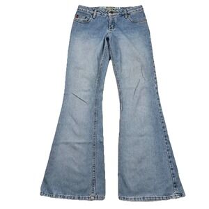 Vintage Mudd Jeans Womens 7 Bootcut Flare Low Rise Bell Bottom Y2K Denim
